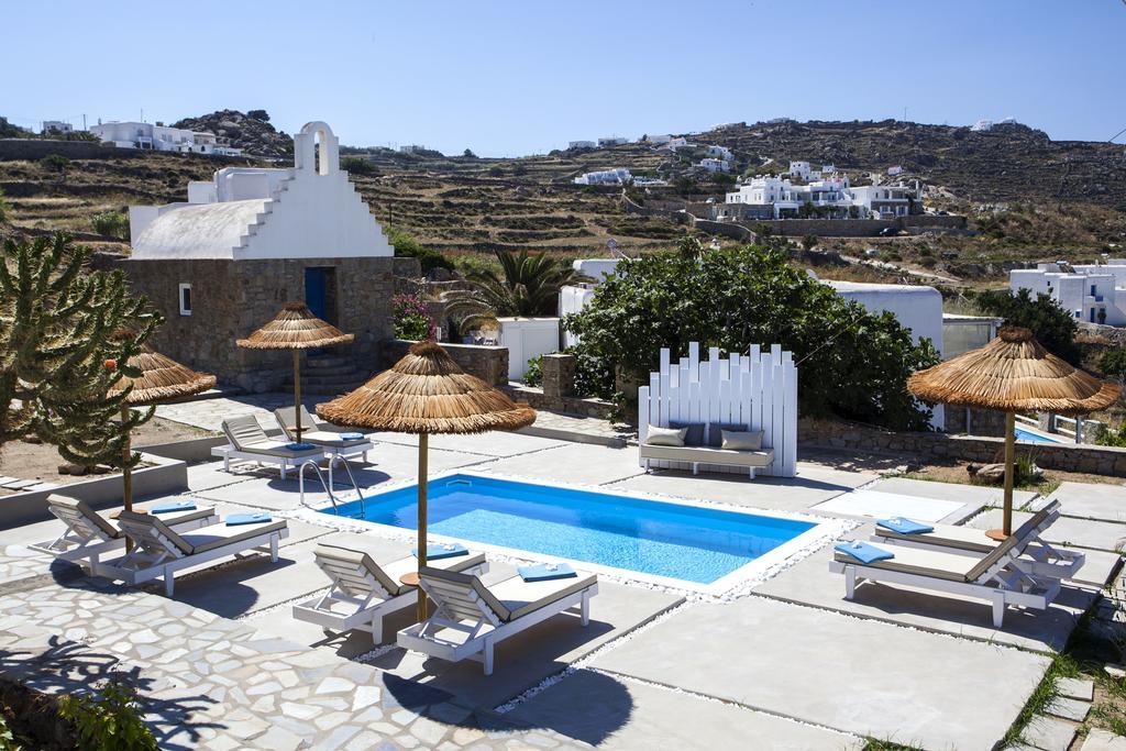 Mykonostimo Luxury Villas And Apartments 오르노스 객실 사진