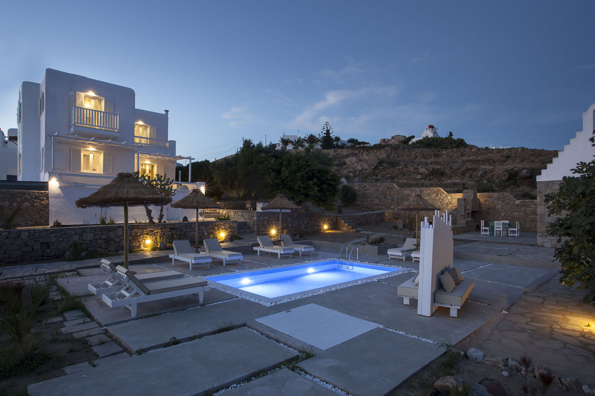 Mykonostimo Luxury Villas And Apartments 오르노스 외부 사진